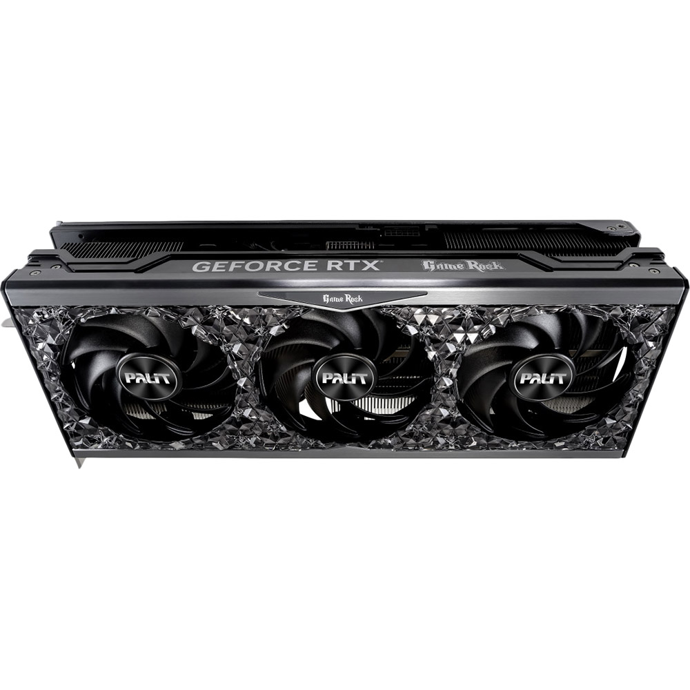 Фото 4 Відеокарта PALIT GeForce RTX 4070 Ti Super 16 Gb 256bit 2610/21000MHz GameRock OmniBlack (NED47TS019T2-1020Q)