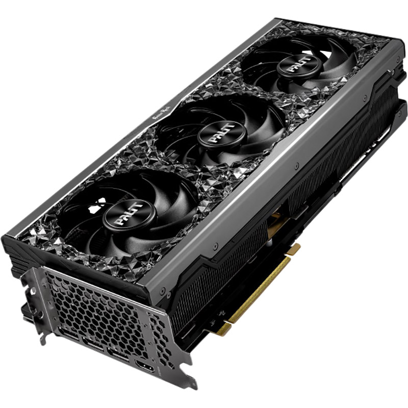 Відеокарта PALIT GeForce RTX 4070 Ti Super 16 Gb 256bit 2610/21000MHz GameRock OmniBlack (NED47TS019T2-1020Q) Виробник чіпу nVidia