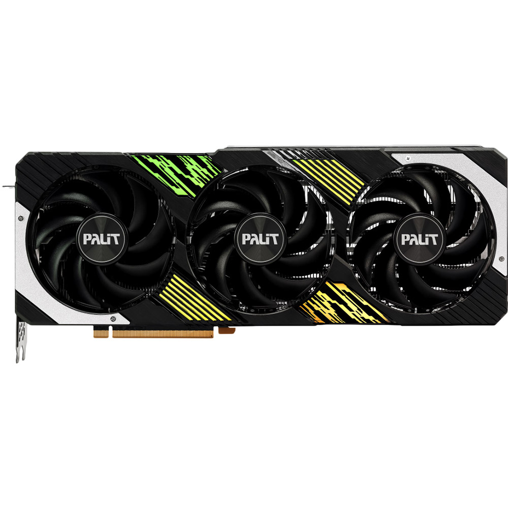 Видеокарта PALIT GeForce RTX 4070 Ti Super GamingPro 16Gb 256bit 2610/21000MHz (NED47TS019T2-1043A)