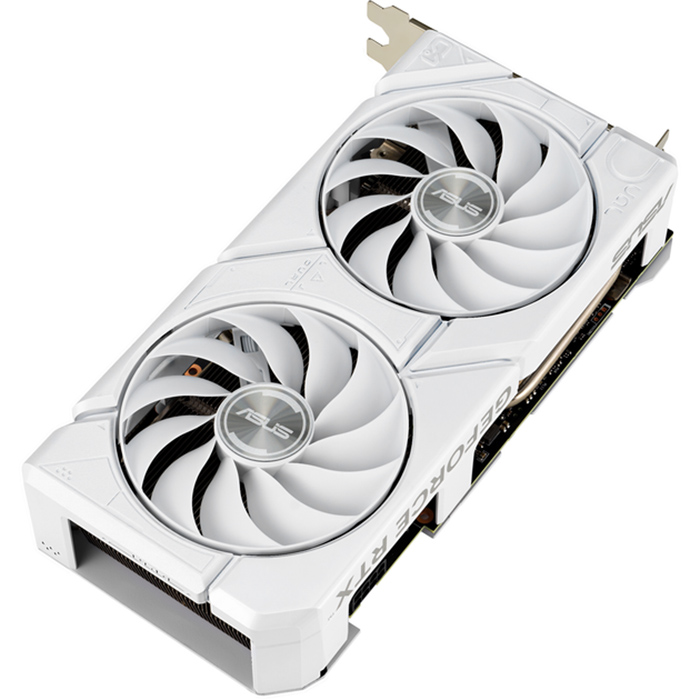 Видеокарта ASUS Dual GeForce RTX 4060 EVO White OC Edition 8GB GDDR6 (DUAL-RTX4060-O8G-EVO-WHITE) Объем встроенной памяти, Гб 8