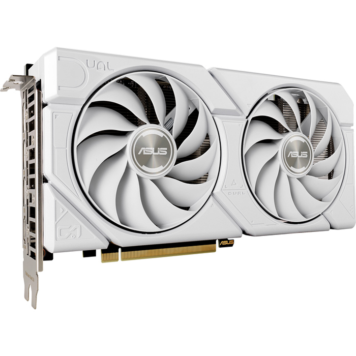 Видеокарта ASUS Dual GeForce RTX 4060 EVO White OC Edition 8GB GDDR6 (DUAL-RTX4060-O8G-EVO-WHITE) Тип памяти GDDR6