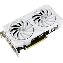 Відеокарта ASUS Dual GeForce RTX 4060 EVO White OC Edition 8GB GDDR6 (DUAL-RTX4060-O8G-EVO-WHITE)