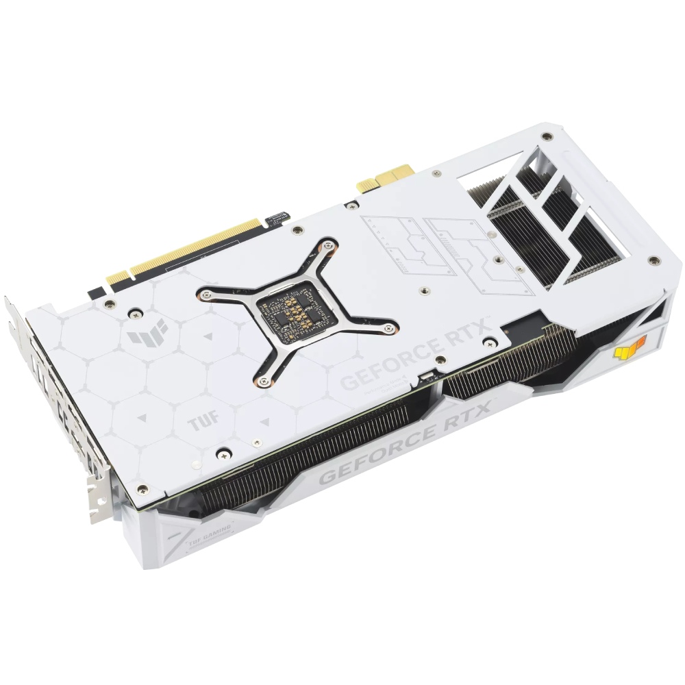 В Україні Відеокарта ASUS TUF Gaming GeForce RTX 4070 SUPER 16 Gb 256Bit 2670/2640MHz (TUF-RTX4070TIS-O16G-BTF-WHITE)