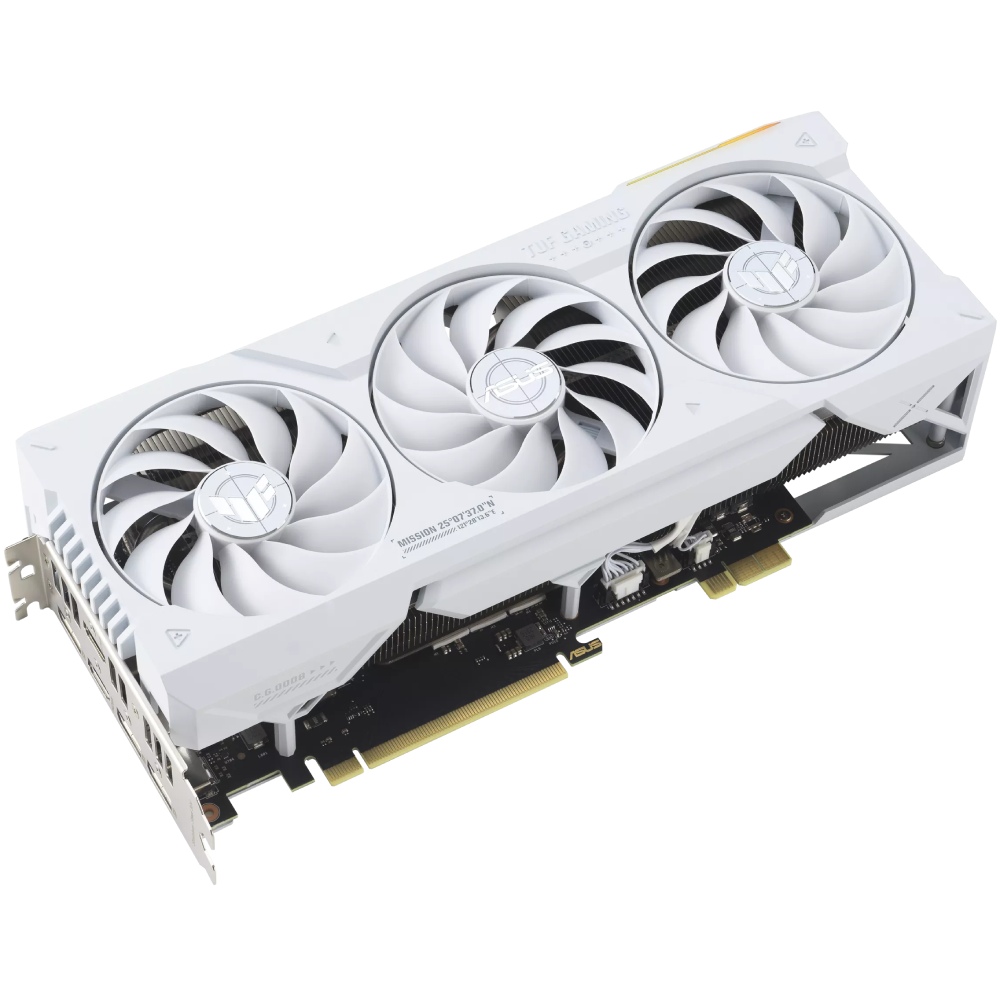 Фото 4 Видеокарта ASUS TUF Gaming GeForce RTX 4070Ti SUPER 16 Gb 256Bit 2670/2640MHz (TUF-RTX4070TIS-O16G-BTF-WHITE)