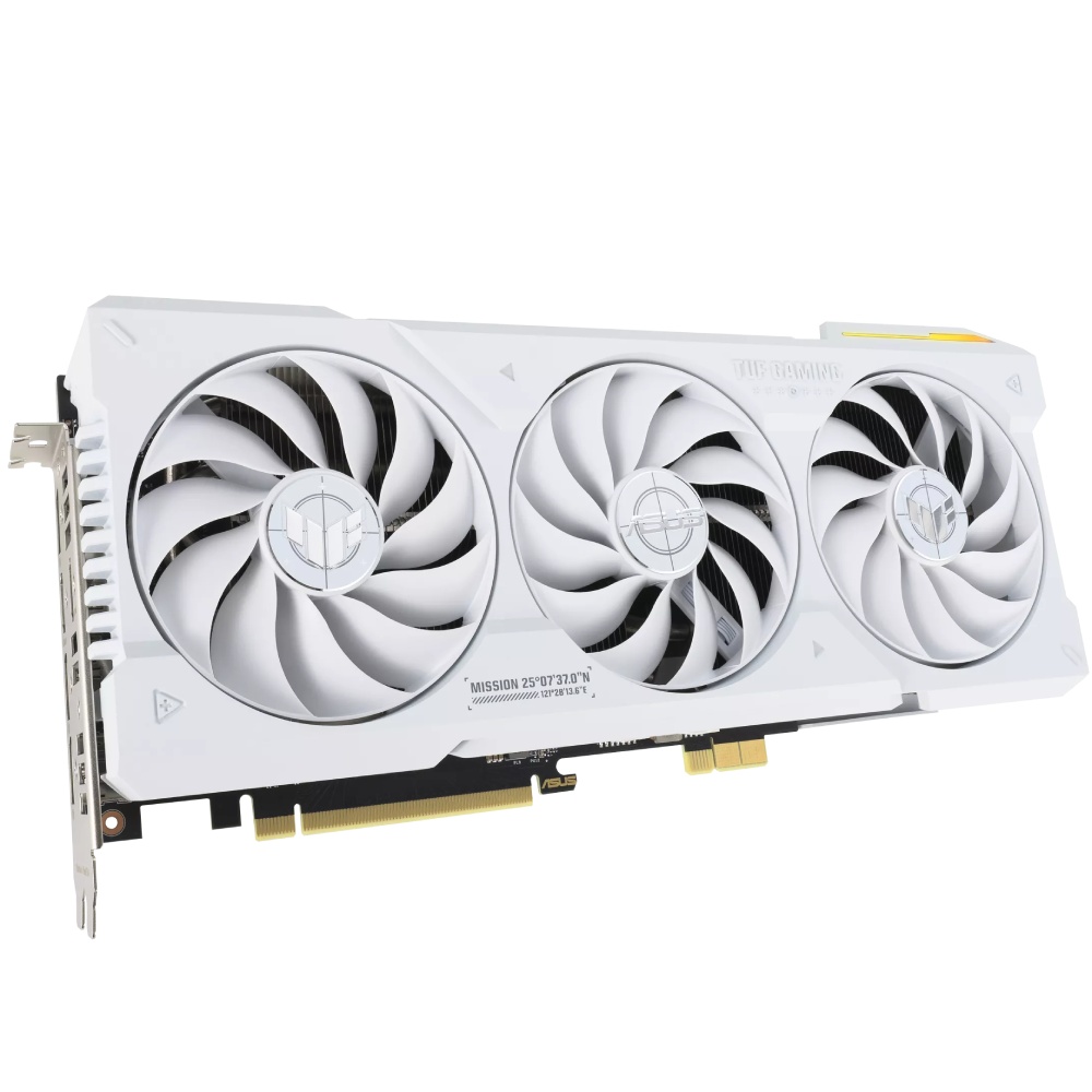 Відеокарта ASUS TUF Gaming GeForce RTX 4070 SUPER 16 Gb 256Bit 2670/2640MHz (TUF-RTX4070TIS-O16G-BTF-WHITE) Об'єм вбудованої пам'яті, Гб 16