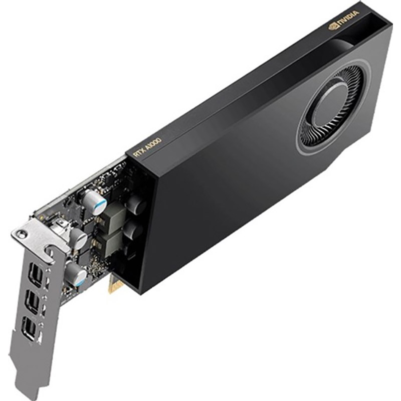 Видеокарта PNY NVIDIA Quadro RTX A1000 8GB 128bit 727/12000MHz (VCNRTXA1000-SB) Тип памяти GDDR6