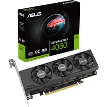 Видеокарта ASUS GeForce RTX 4060 LP BRK OC Edition 8GB 128bit 2490/17000MHz (RTX4060-O8G-LP-BRK)