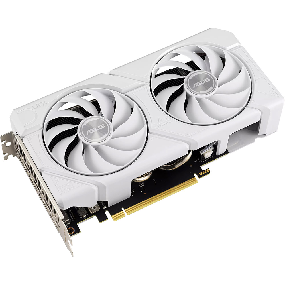 Фото 4 Відеокарта ASUS GeForce RTX 4060 Ti Dual EVO White OC Edition 8GB 128bit 2565/18000MHz (DUAL-RTX4060TI-O8G-EVO-WHITE)