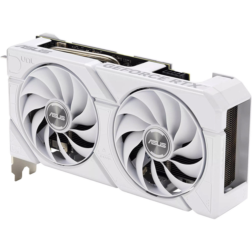 Відеокарта ASUS GeForce RTX 4060 Ti Dual EVO White OC Edition 8GB 128bit 2565/18000MHz (DUAL-RTX4060TI-O8G-EVO-WHITE) Тип пам'яті GDDR6