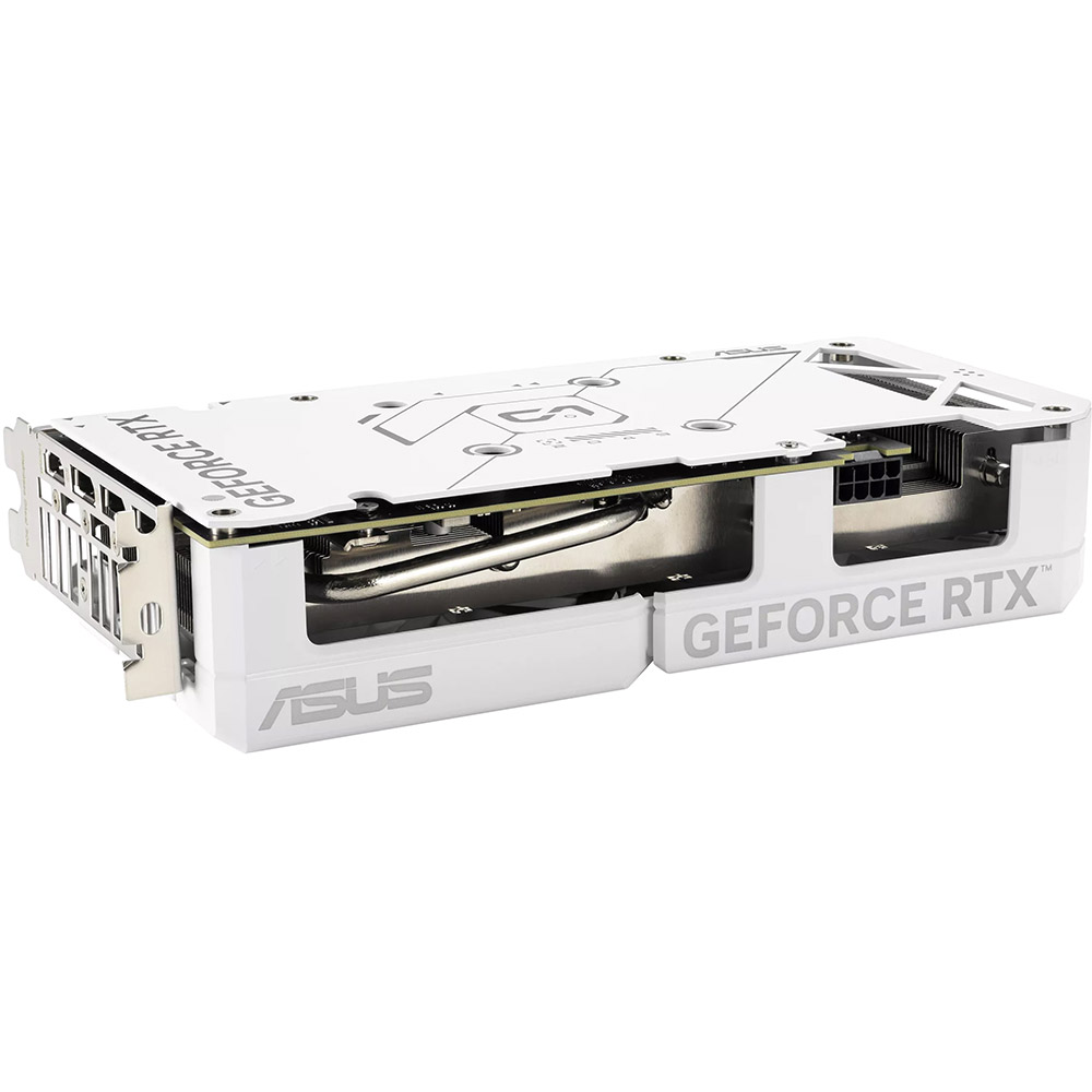 Зображення Відеокарта ASUS GeForce RTX 4060 Ti Dual EVO White OC Edition 8GB 128bit 2565/18000MHz (DUAL-RTX4060TI-O8G-EVO-WHITE)