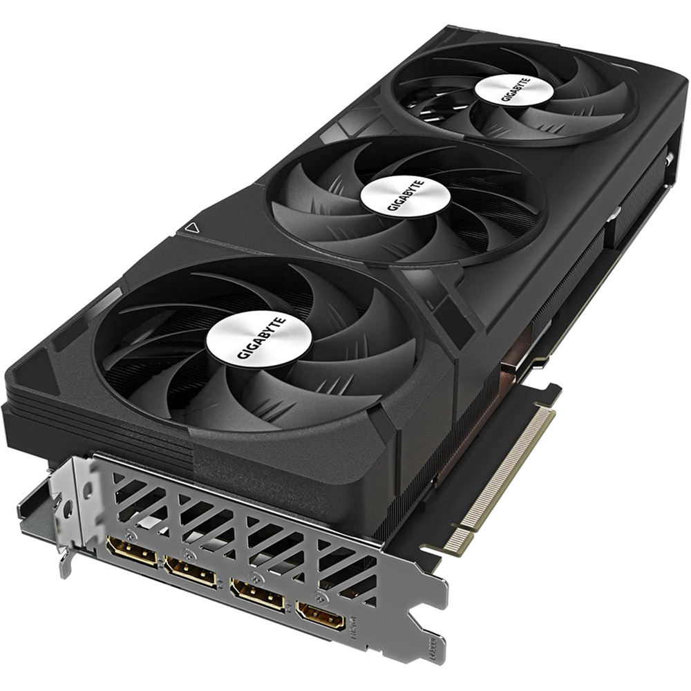 Відеокарта GIGABYTE GeForce RTX 4070 Ti Super 16GB GDDR6X Windforce MAX OC (GV-N407TSWF3MAX OC-16GD) Об'єм вбудованої пам'яті, Гб 16