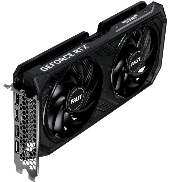 Фото Видеокарта PALIT GeForce RTX4060 Dual 8GB 128bit 1830/17000MHz (NE64060019P1-1070D)