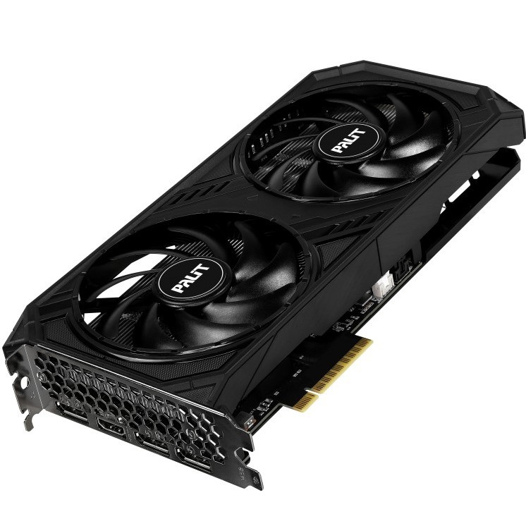 Зовнішній вигляд Відеокарта PALIT GeForce RTX4060 Dual 8GB 128bit 1830/17000MHz (NE64060019P1-1070D)