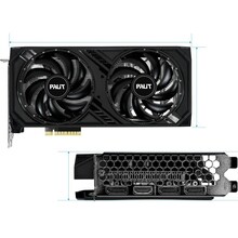 Відеокарта PALIT GeForce RTX4060 Dual 8GB 128bit 1830/17000MHz (NE64060019P1-1070D)