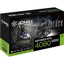 Видеокарта INNO3D GeForce RTX4080 Super iChill 16GB 256bit 2295/23000MHz BLACK (C408SB-166XX-18700006)