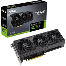 Видеокарта ASUS GeForce RTX 4070 Prime OC Edition 12GB 192bit 2520/21000MHz (PRIME-RTX4070-O12G)