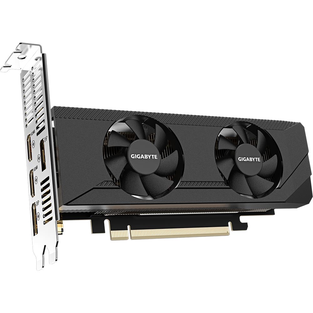 Видеокарта GIGABYTE GeForce RTX 3050 Low Profile 6Gb 96bit 1477/14000MHz (GV-N3050OC-6GL) Производитель чипа nVidia