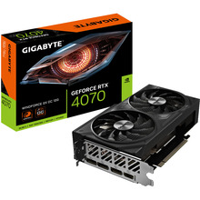 Видеокарта GIGABYTE GeForce RTX4070 12Gb 192Bit 2490/21000MHz (GV-N4070WF2OC-12GD)