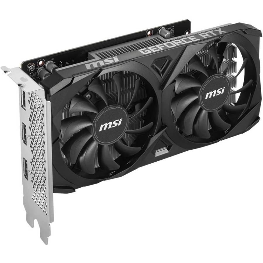 Видеокарта MSI NVIDIA GeForce (RTX 3050 VENTUS 2X E 6G OC) Объем встроенной памяти, Гб 6