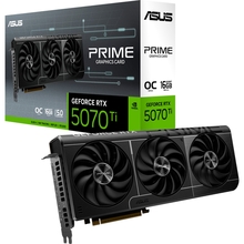 Відеокарта ASUS GeForce RTX 5070 Ti PRIME OC Edition 16GB GDDR7 256 bit 2527/28000MHz (PRIME-RTX5070TI-O16G)