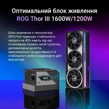 Відеокарта ASUS GeForce RTX 5080 16GB GDDR7 256 bit 2790/30000MHz (ROG-ASTRAL-RTX5080-O16G-GAMING)