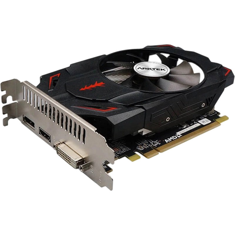Відеокарта Arktek Radeon RX 550 4GB GDDR5 128bit 1287/7000MHz (AKR550D5S4GH1) Тип пам'яті GDDR5