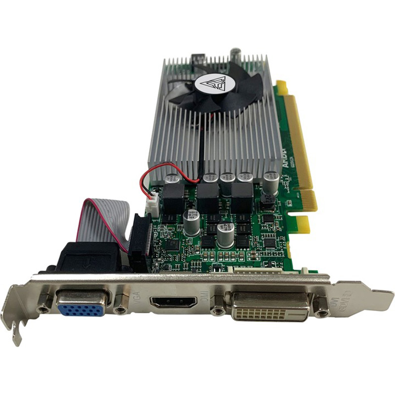 Відеокарта Arktek RX 550 4GB GDDR5 128-bit 1183/6000MHz (AKR550D5S4GL1) Об'єм вбудованої пам'яті, Гб 4