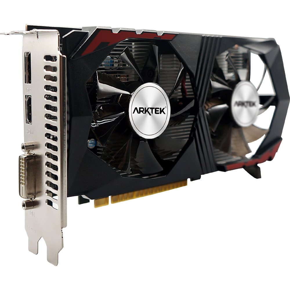 Відеокарта Arktek GeForce GTX 1050 Ti Dual Fan 4GB GDDR5 128bit 1290/7000MHz (AKN1050TID5S4GH1) Виробник чіпу nVidia