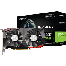 Відеокарта Arktek GeForce GTX 1050 Ti Dual Fan 4GB GDDR5 128bit 1290/7000MHz (AKN1050TID5S4GH1)