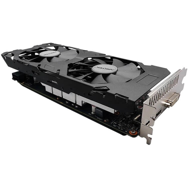 Фото 4 Відеокарта Arktek GeForce GTX 1660 Ti Dual Fan 6GB GDDR6 192bit 1500/12000MHz (AKN1660TiD6S6GH1)