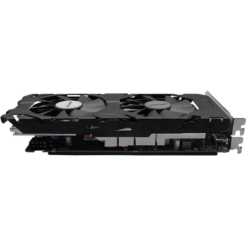 Зовнішній вигляд Відеокарта Arktek GeForce GTX 1660 Ti Dual Fan 6GB GDDR6 192bit 1500/12000MHz (AKN1660TiD6S6GH1)