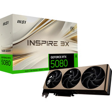 Видеокарта MSI GeForce RTX 5080 INSPIRE 3X OC 16GB GDDR7 256bit 2640/30000MHz (RTX 5080 16G INSPIRE 3X OC)