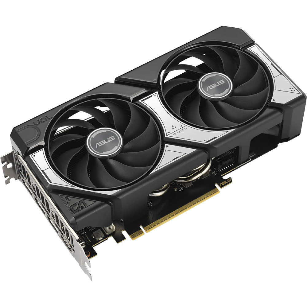ASUS GeForce RTX 5060 Ti Dual OC Edition 8GB GDDR7 128bit 2602/28000Hz (DUAL-RTX5060TI-O8G) Об'єм вбудованої пам'яті, Гб 8