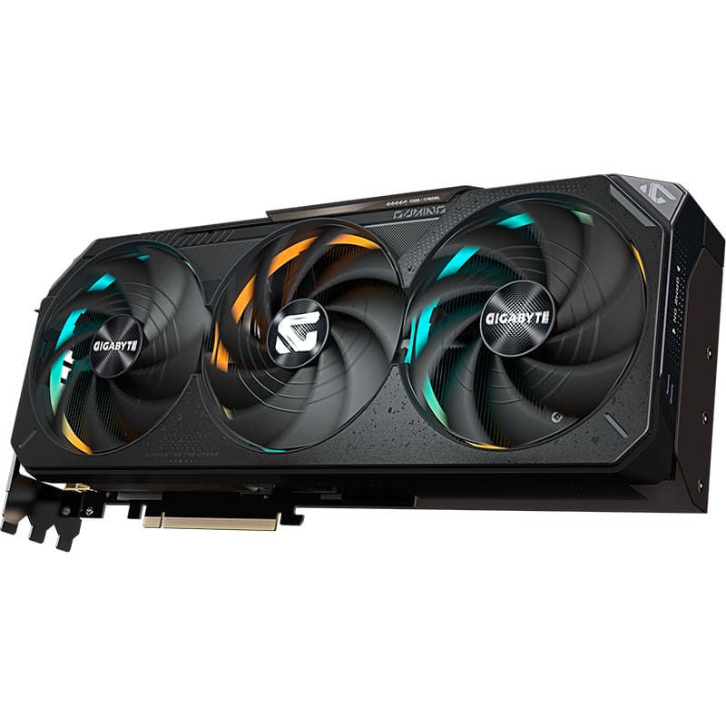 Зовнішній вигляд Відеокарта GIGABYTE GeForce RTX 5070 Ti 16GB 256Bit 2452/28000MHz Gaming OC (GV-N507TGAMING OC-16GD)