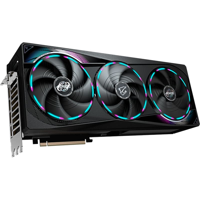 Видеокарта GIGABYTE GeForce RTX 5080 16GB 256Bit 2617/30000MHz Aorus Master (GV-N5080AORUS M-16GD) Объем встроенной памяти, Гб 16