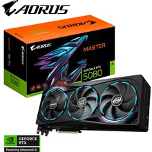 Видеокарта GIGABYTE GeForce RTX 5080 16GB 256Bit 2617/30000MHz Aorus Master (GV-N5080AORUS M-16GD)