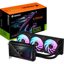 Відеокарта GIGABYTE GeForce RTX 5080 16GB 256Bit 2617/30000MHz Aorus Xtreme Waterforce (GV-N5080AORUSX W-16GD)
