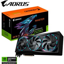 Видеокарта GIGABYTE GeForce RTX 5090 32GB 512Bit 2407/28000MHz Aorus Master (GV-N5090AORUS M-32GD)