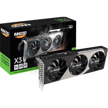 Видеокарта INNO3D GeForce RTX 5080 16GB 256Bit 2295/30000MHz X3 (N50803-16D7-176068N)