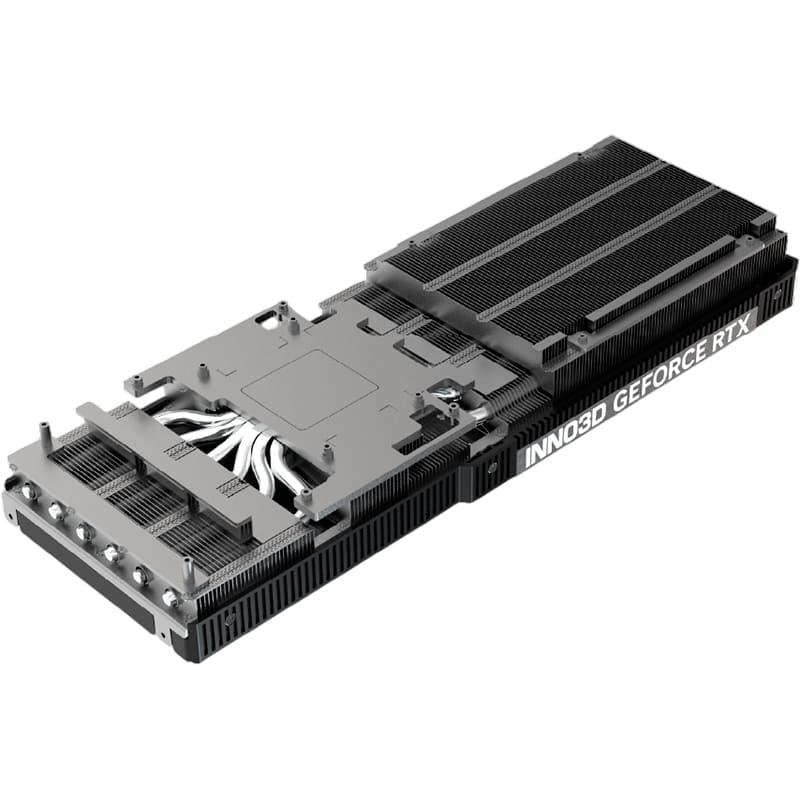 Внешний вид Видеокарта INNO3D GeForce RTX 5080 16GB 256Bit 2295/30000MHz X3 (N50803-16D7-176068N)