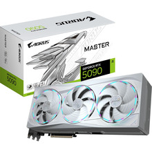Видеокарта GIGABYTE GeForce RTX 5090 32GB GDDR7 AORUS ICE 512bit 2407/28000MHz (GV-N5090AORUSM_ICE-32GD)