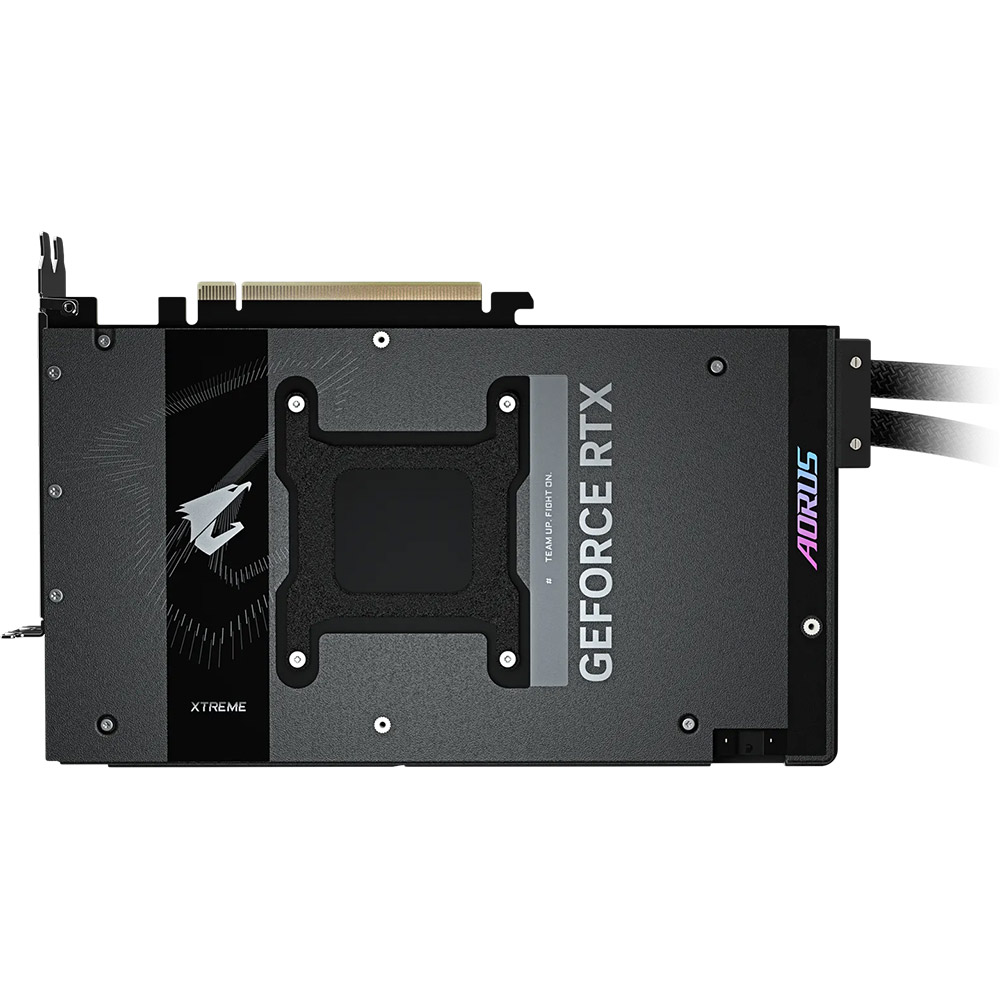 Фото Відеокарта GIGABYTE GeForce RTX 5090 32GB GDDR7 AORUS XTREME WATERFORCE 512bit 2407/28000MHz (GV-N5090AORUSX_W-32GD)