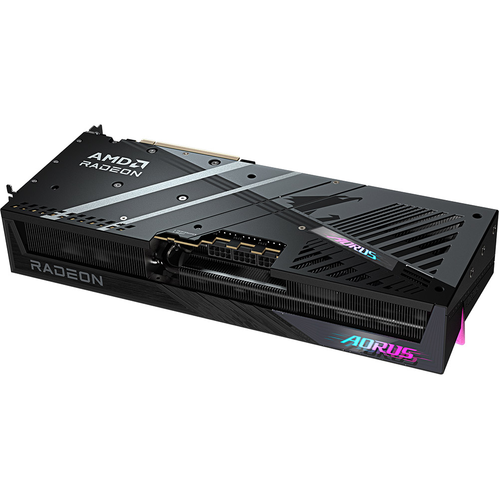 Фото Видеокарта GIGABYTE Radeon RX 9700 XT 16GB GDDR6 AORUS ELITE 256bit 2400/20000MHz (GV-R9070XTAORUS_E)