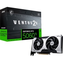 Видеокарта MSI GeForce RTX 5060 Ti 8GB 128Bit 2602/28000MHz VENTUS 2X OC PLUS (G506T-8V2CP)