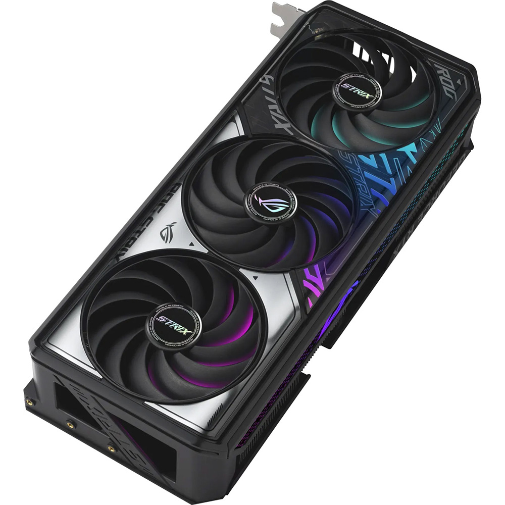 Відеокарта ASUS ROG Strix GeForce RTX 5070 Ti 16 ГБ 256 біт 2602/28000МГц (ROG-STRIX-RTX5070TI-O16G-GAMING) Тип пам'яті GDDR7