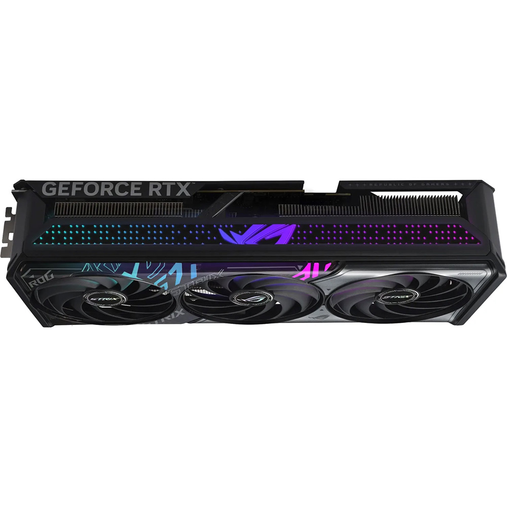 Зовнішній вигляд Відеокарта ASUS ROG Strix GeForce RTX 5070 12ГБ 192біт 2655/28000МГц (ROG-STRIX-RTX5070-O12G-GAMING)