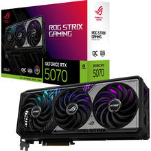 Відеокарта ASUS ROG Strix GeForce RTX 5070 12ГБ 192біт 2655/28000МГц (ROG-STRIX-RTX5070-O12G-GAMING)