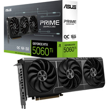 Відеокарта ASUS NVIDIA PRIME GeForce RTX 5060 Ti 16ГБ 128 біт 2617/1750МГц (PRIME-RTX5060TI-O16G)