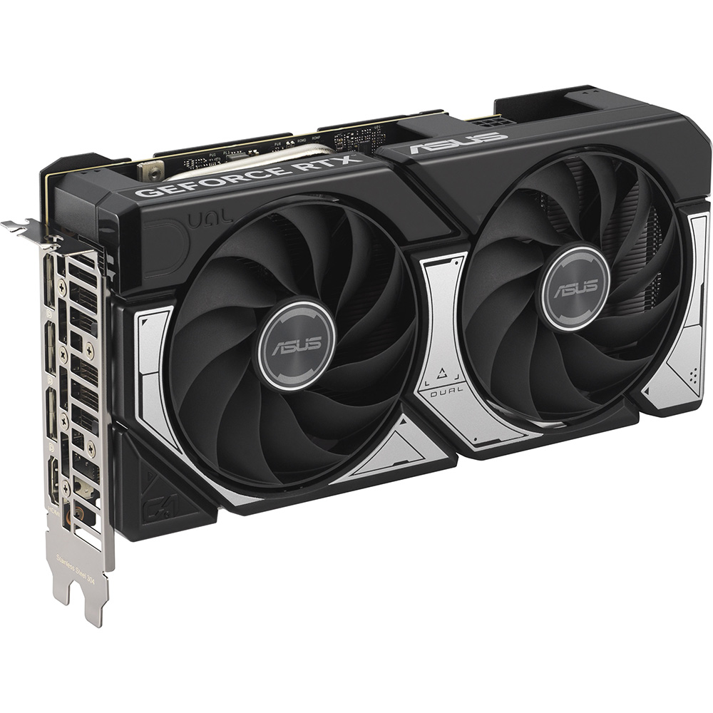 Видеокарта ASUS Dual GeForce RTX 5060 Ti 16 ГБ 128 бит 2602/28000 МГц (DUAL-RTX5060TI-O16G) Объем встроенной памяти, Гб 16
