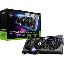 Відеокарта MSI GeForce RTX 5070 Ti 16GB GDDR7 GAMING TRIO OC 256bit 2572/28000MHz (912-V531-286)
